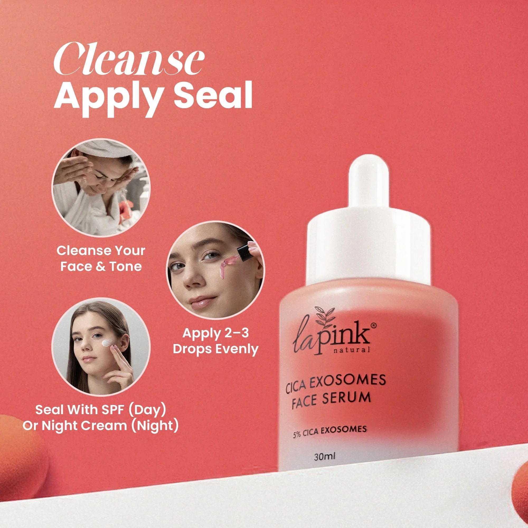 La Pink Launches 5percent CICA Exosomes Serum A Global Vegan Innovation for Resilient, Radiant Skin Business Admin mediaprismcreative
