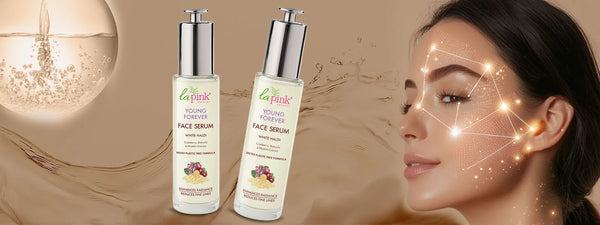 Hydration & Brightening: La Pink's Face Serum with Vitamin C & Hyaluronic Acid - Your Summer Skin Savior