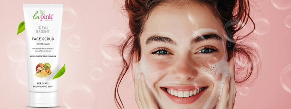 Summer Skin Rescue: La Pink's Exfoliating Face Scrub for Tan Removal and Sun-Kissed Glow