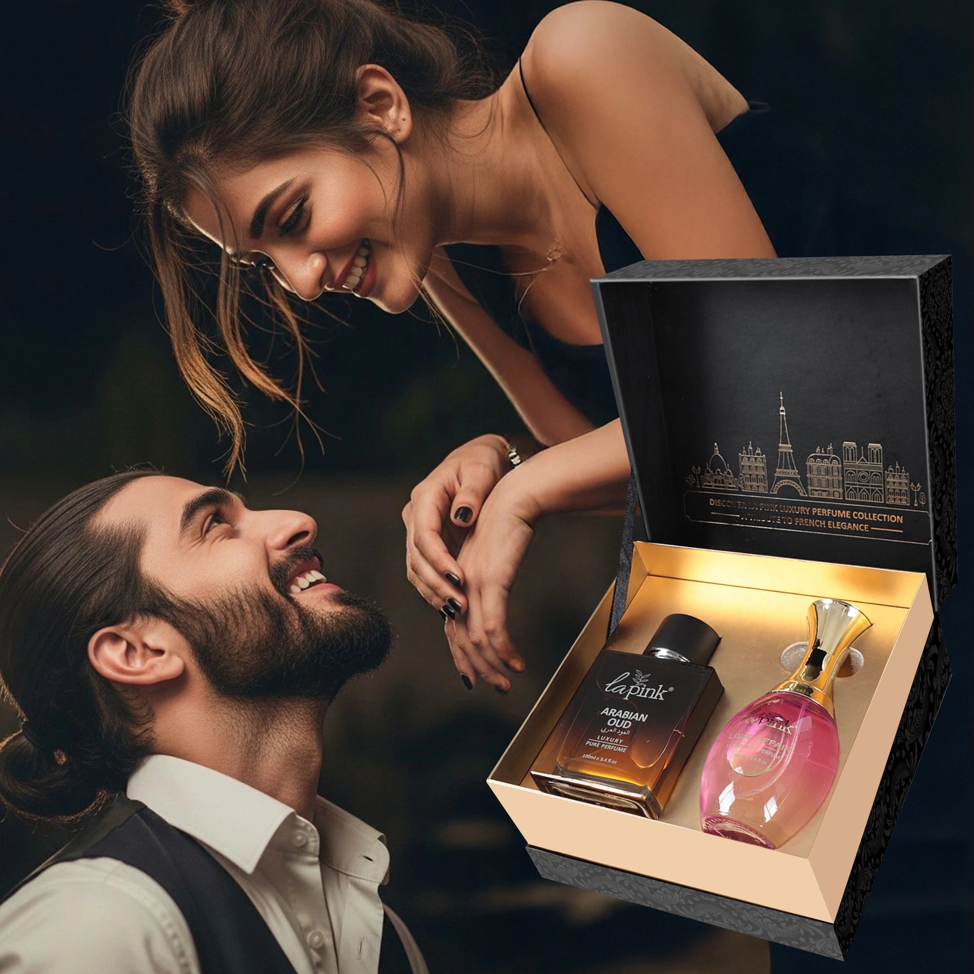 Love Affair & Arabian Oud Pure Perfume Gift Set
