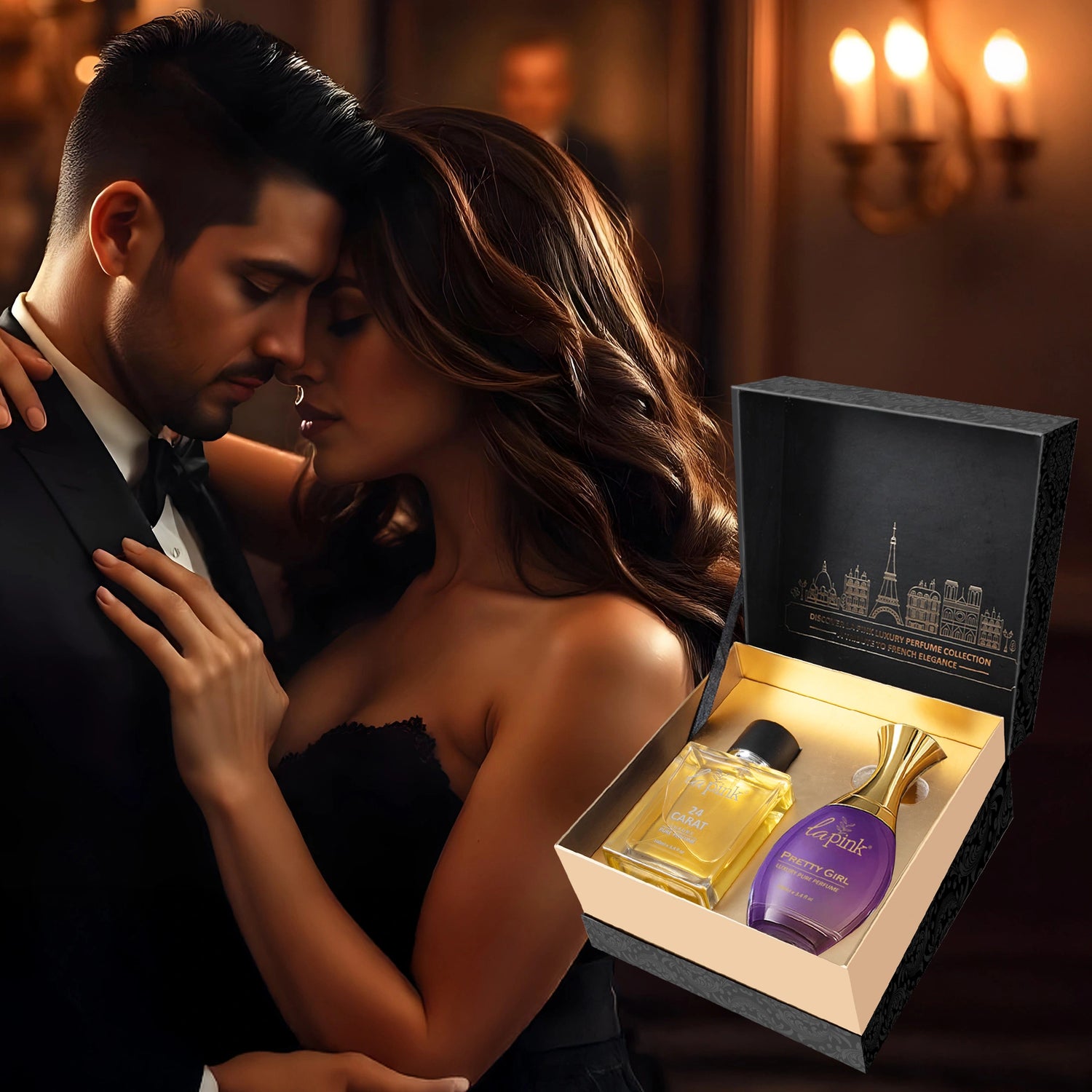 24 Carat & Pretty Girl Pure Perfume Gift Set