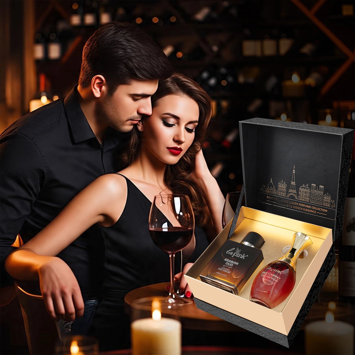 Red Carpet & Arabian Oud Pure Perfume Gift Set
