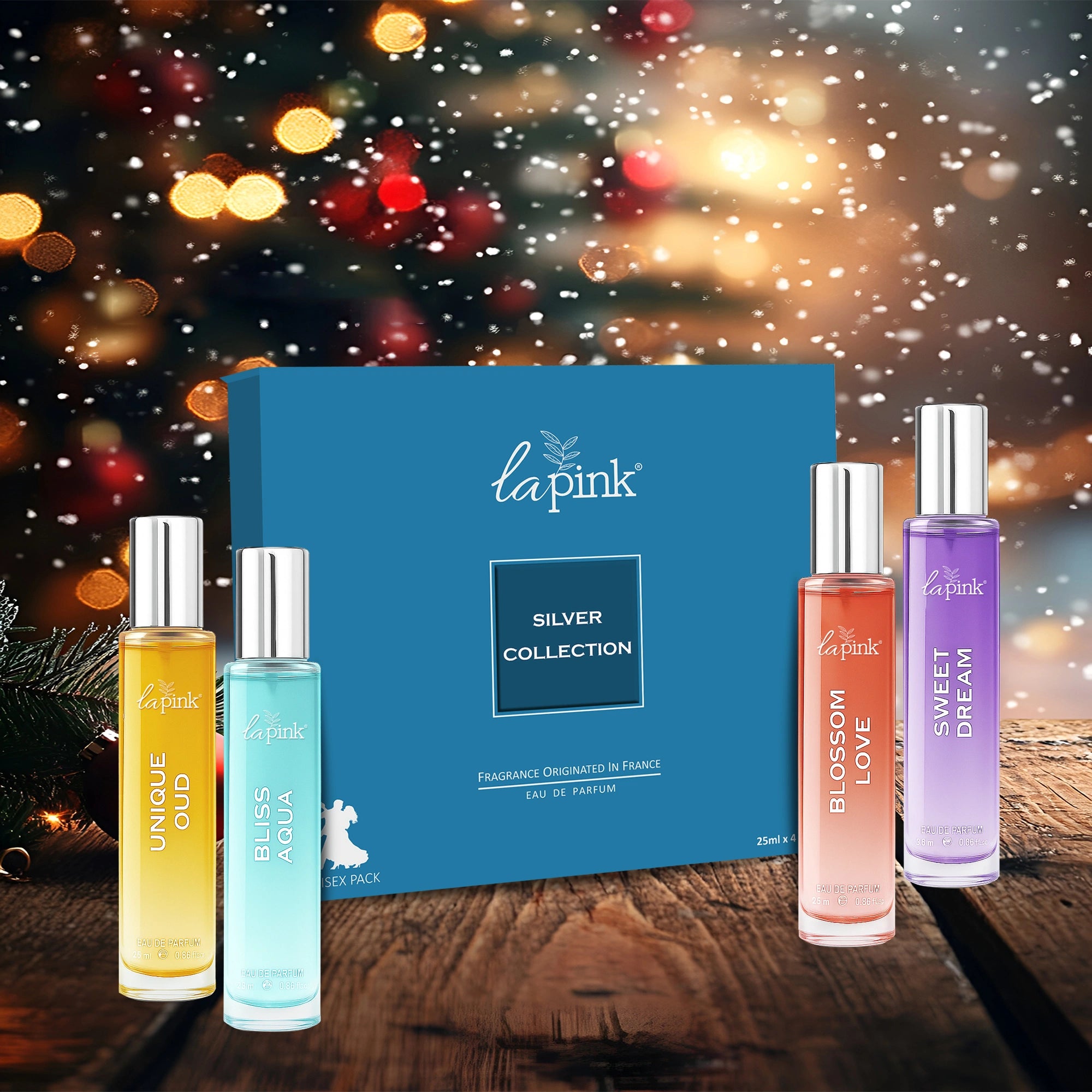 Silver Collection Unisex EDP Perfume Gift Set