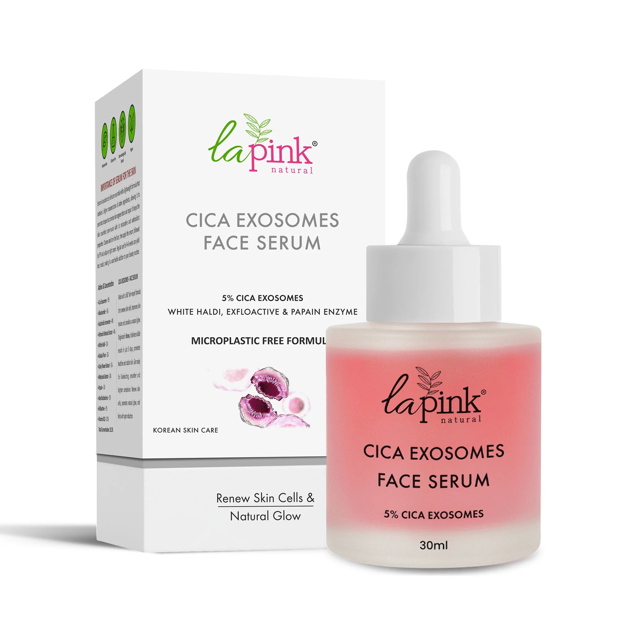 La Pink Cica Exosomes Face Serum