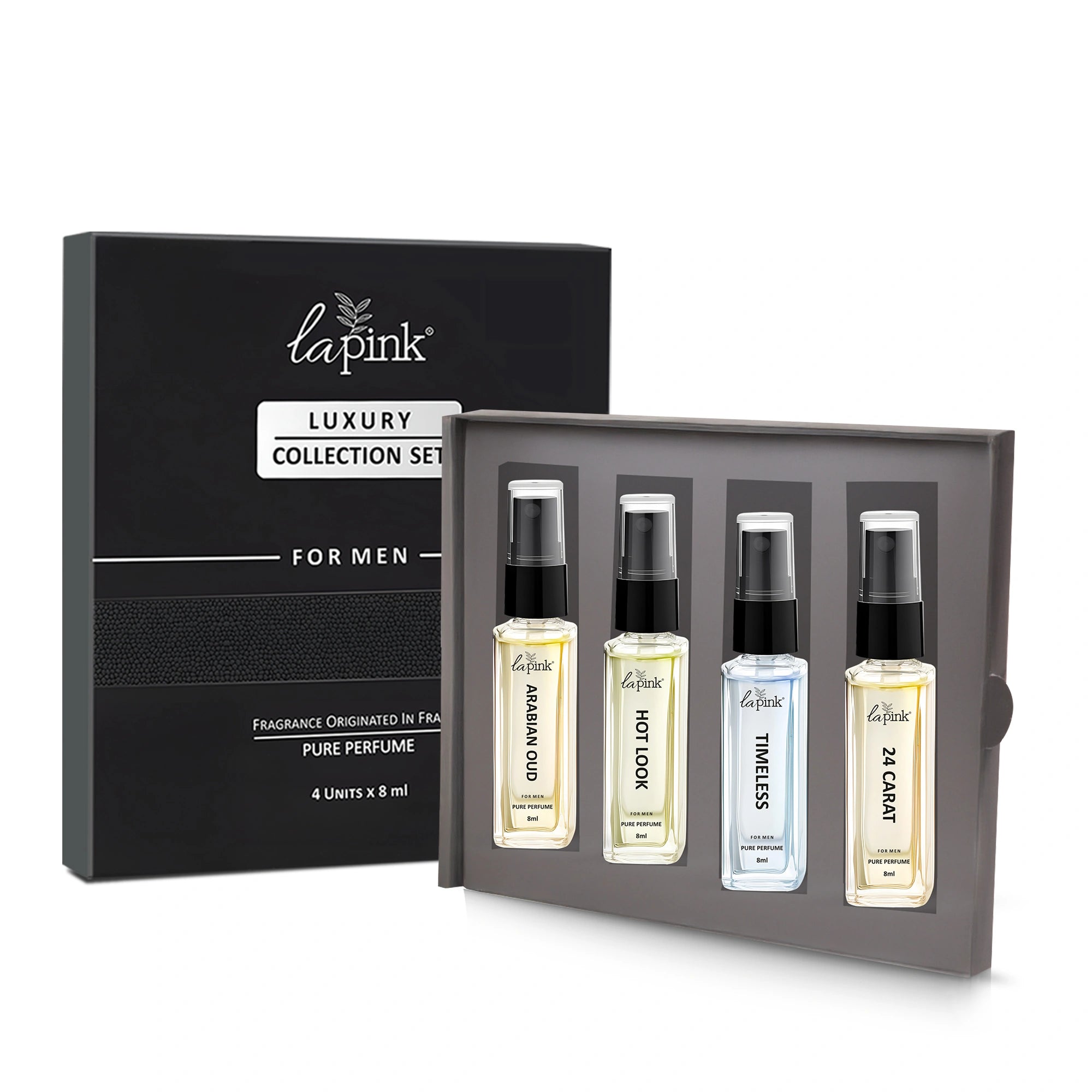 La Pink Perfume Men Gift Pack 8 ml (4Pcs)