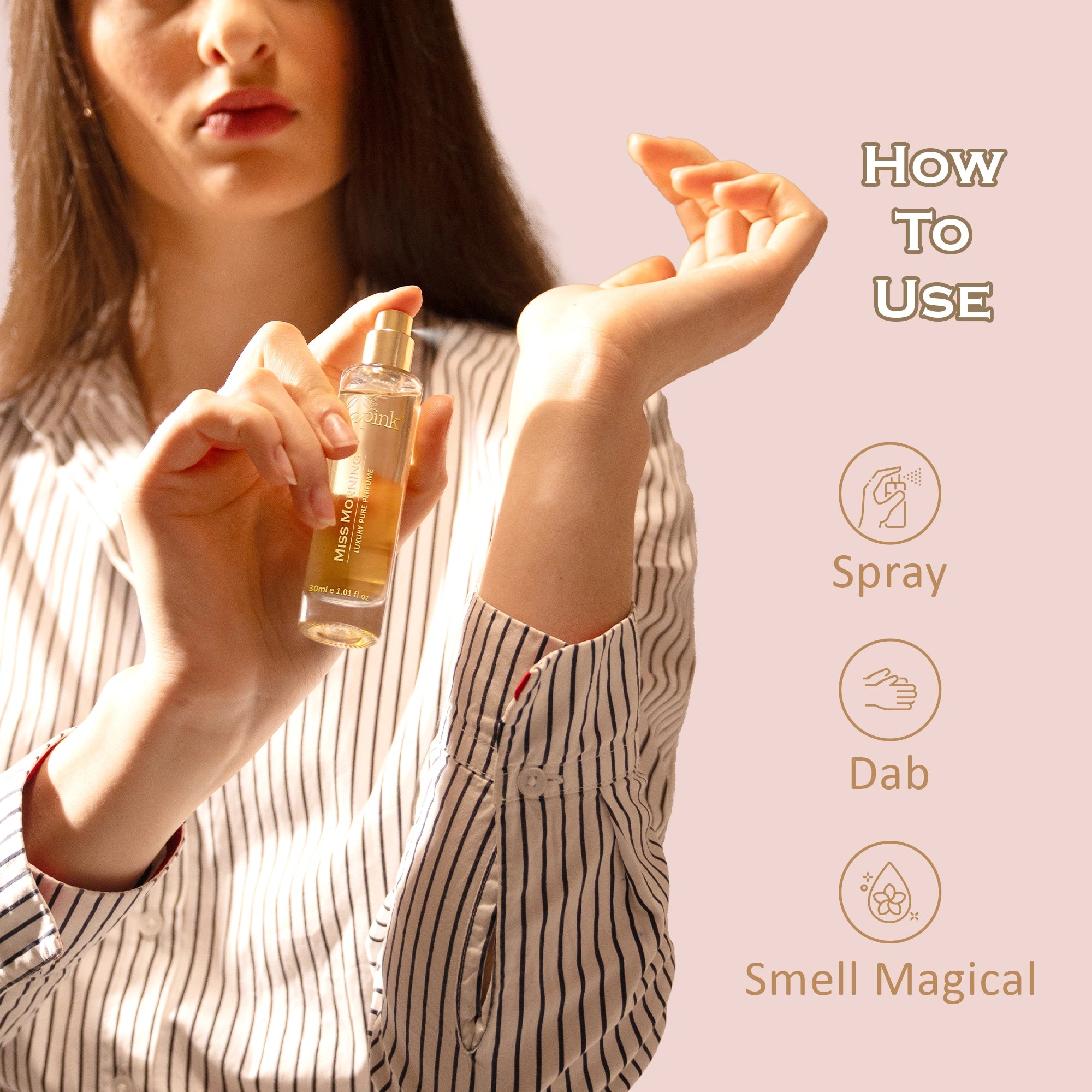 La Pink Perfume Women Gift Pack 4 Pcs