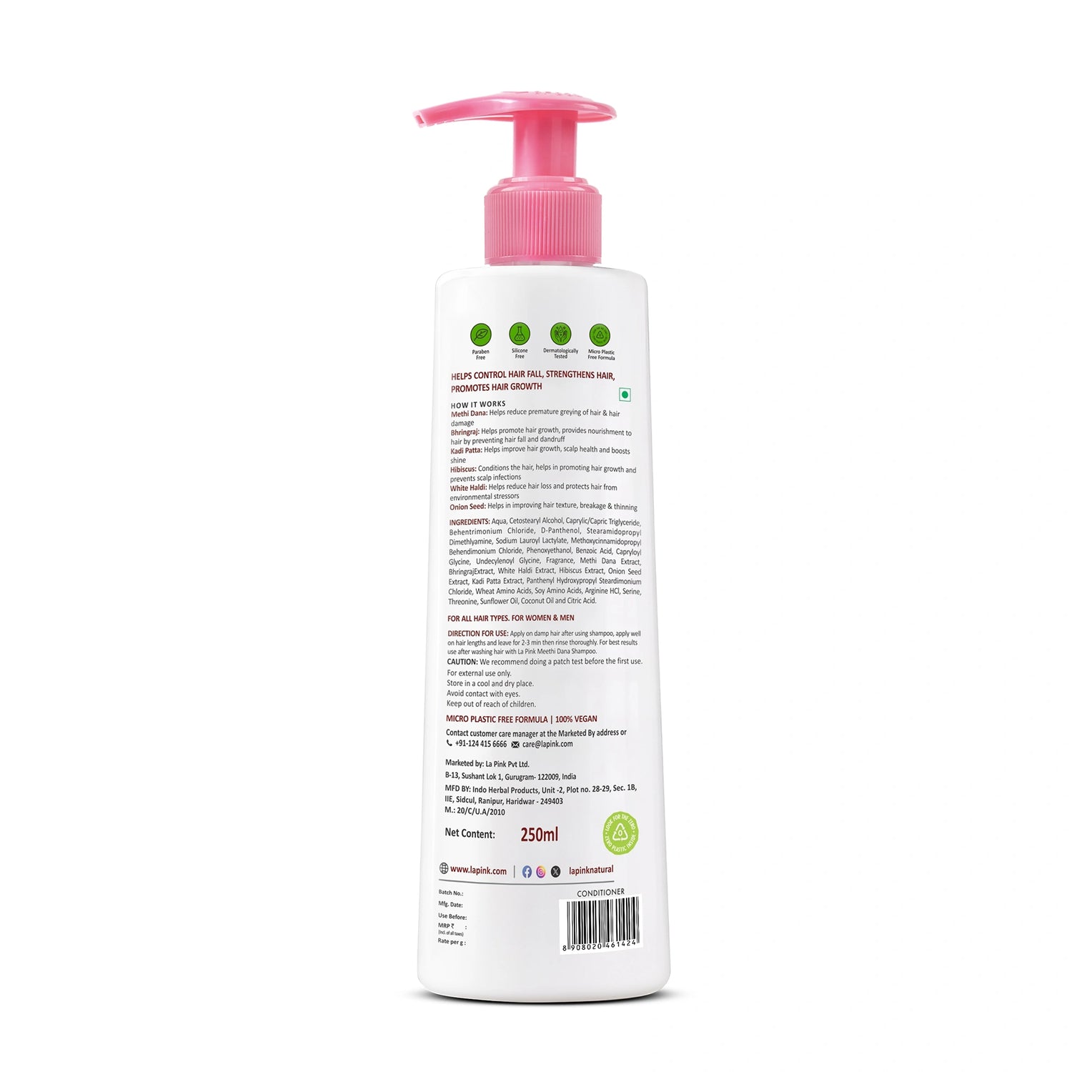 Control Hairfall & Frizz with Methi Dana 8-in-1 Conditioner