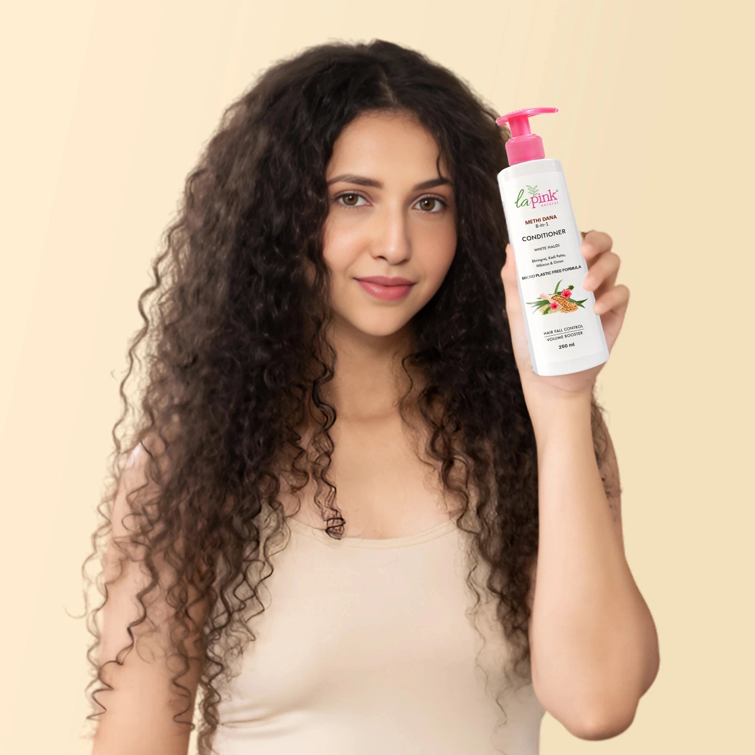 Control Hairfall & Frizz with Methi Dana 8-in-1 Conditioner