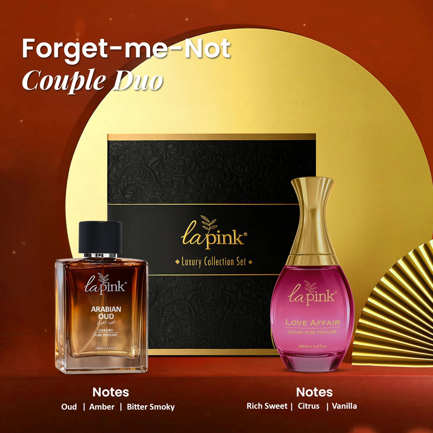 Love Affair & Arabian Oud Pure Perfume Gift Set