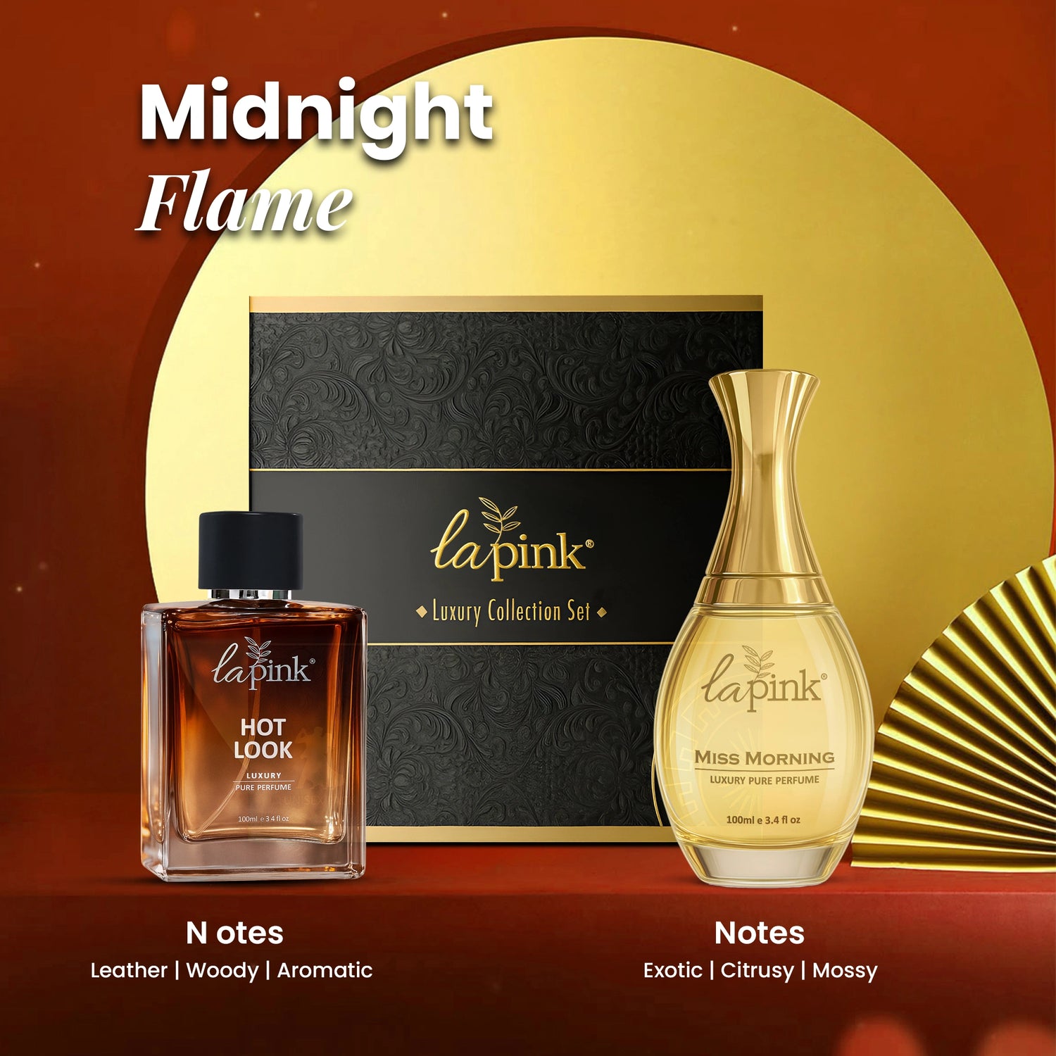 Miss Morning & Hot Look Pure Perfume Gift Set