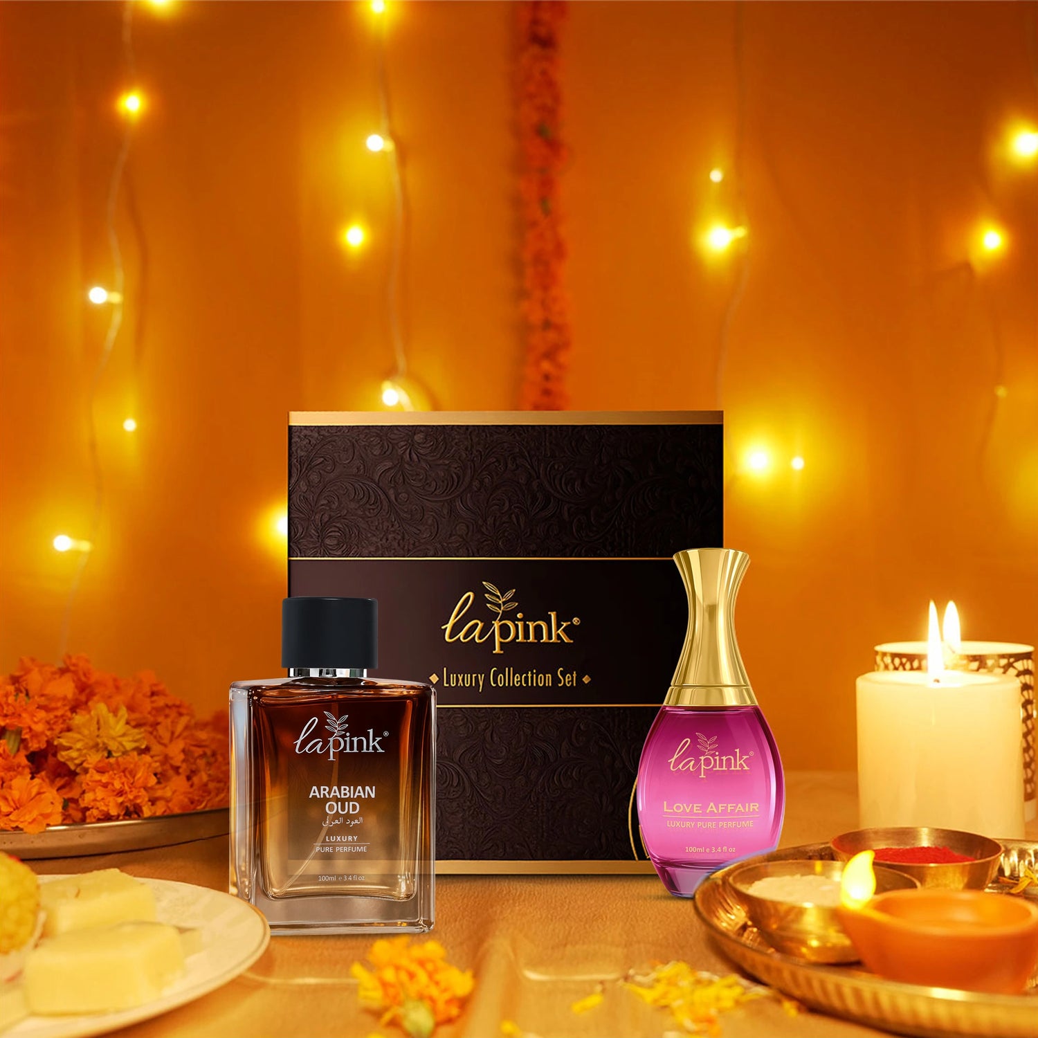 Love Affair & Arabian Oud Pure Perfume Gift Set