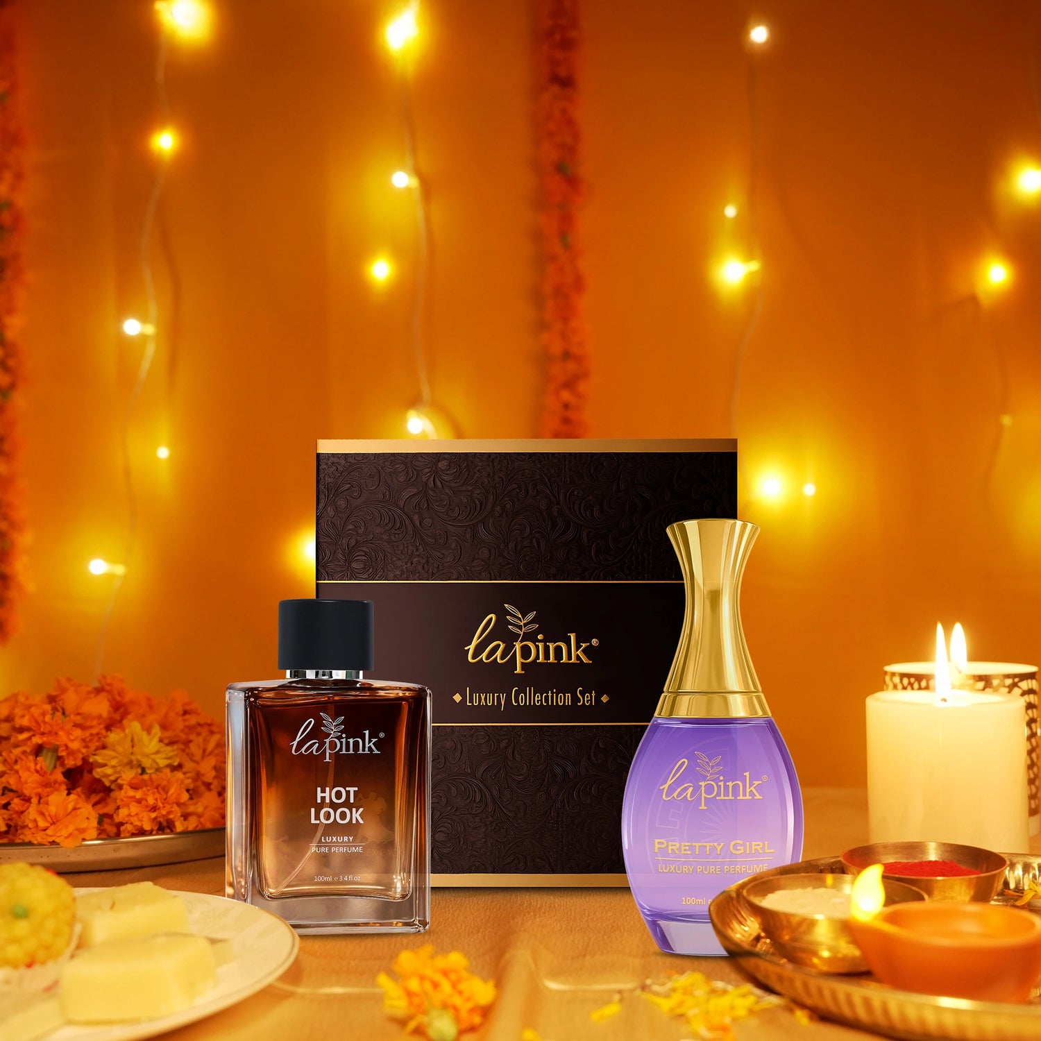 Pretty Girl & Hot Look Pure Perfume Gift Set