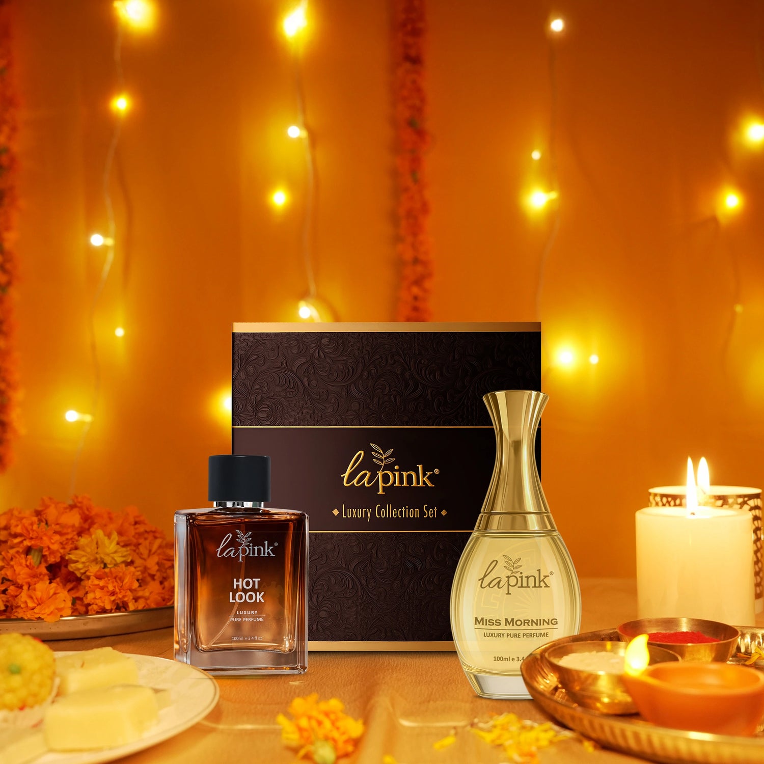 Miss Morning & Hot Look Pure Perfume Gift Set