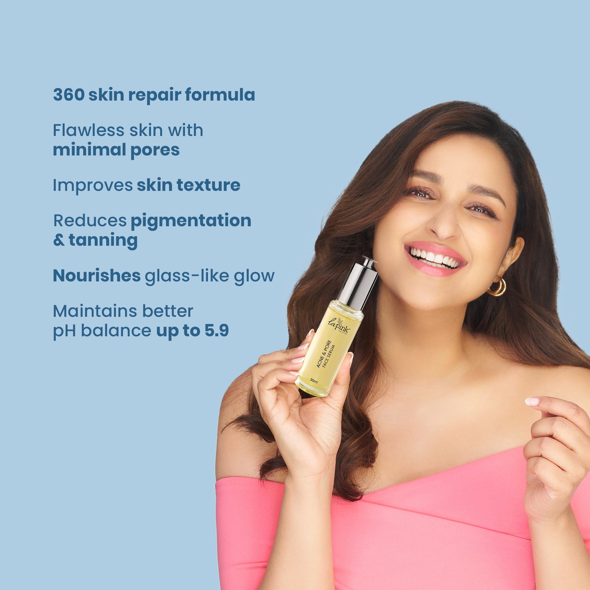 Get Acne-Free Skin in 28 Days with La Pink Acne & Pore Serum