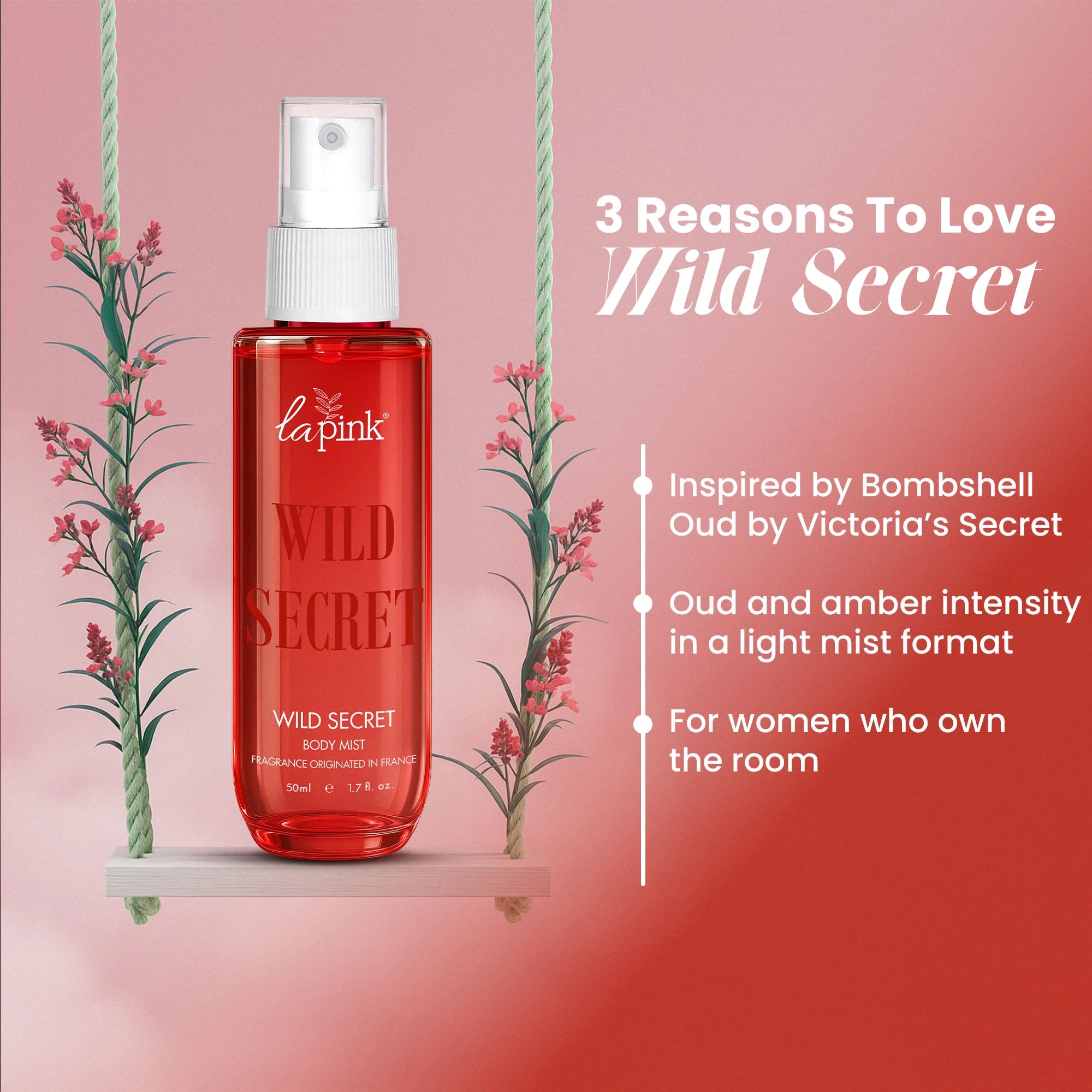 Body Mist Wild Secret 50 ML