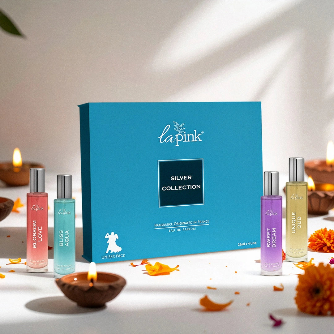 Silver Collection Unisex EDP Perfume Gift Set