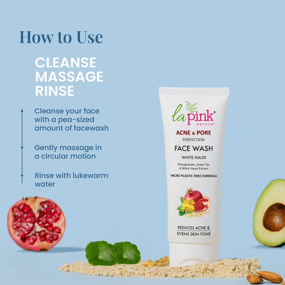 Ultimate Solution for Clear, Poreless Skin - La Pink Acne & Pore Face Wash