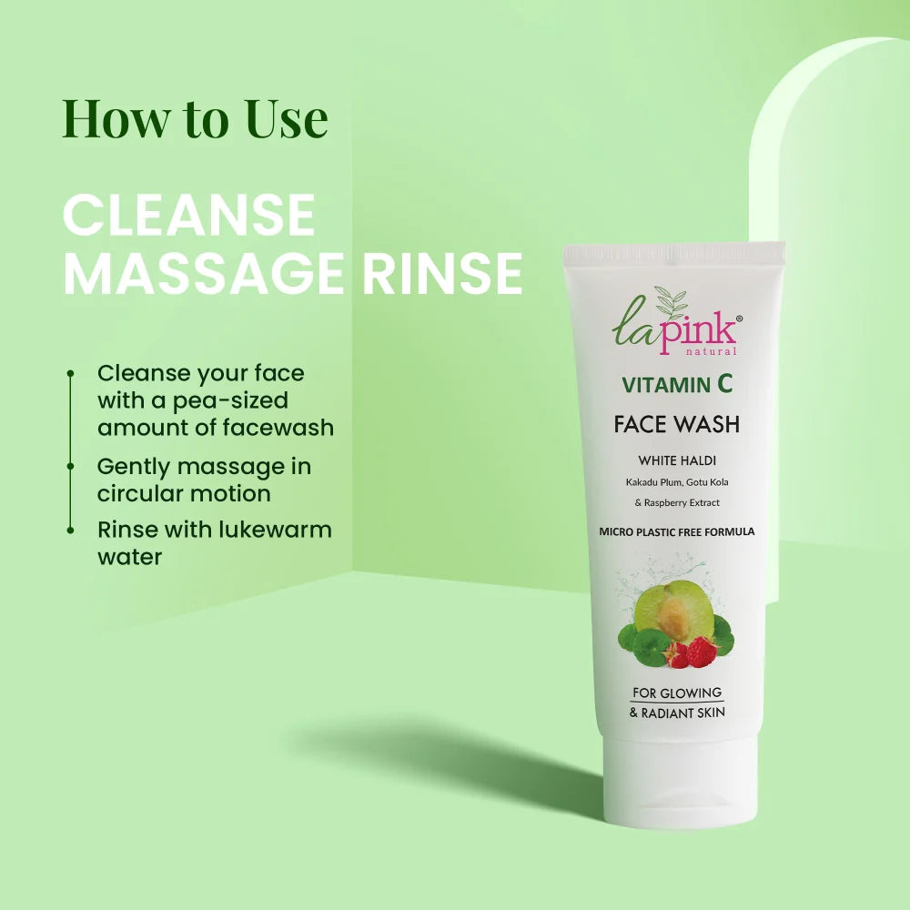 Vitamin C Soap Free Face Wash for Instant Glow