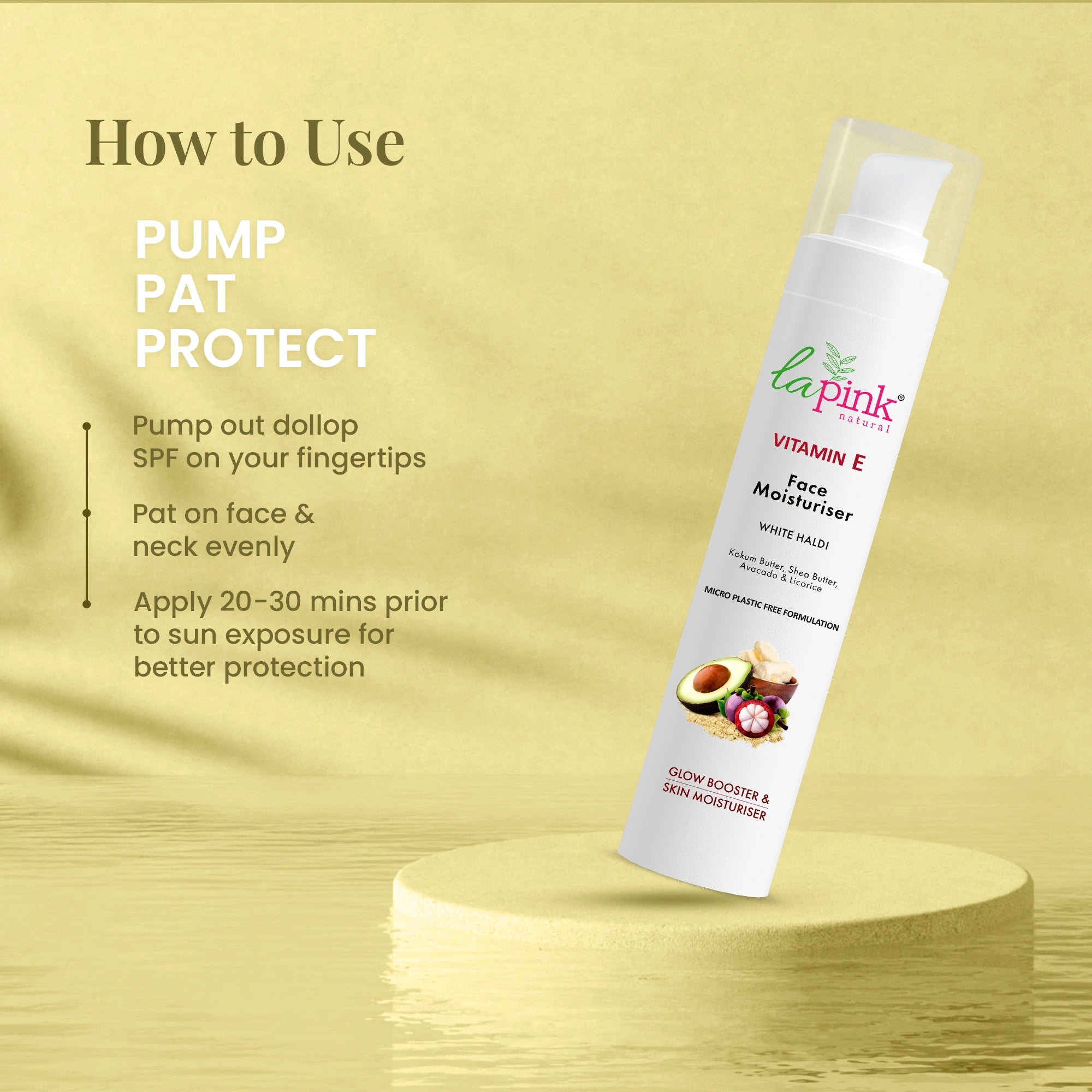 Glow & Hydration with La Pink Vitamin E Moisturiser