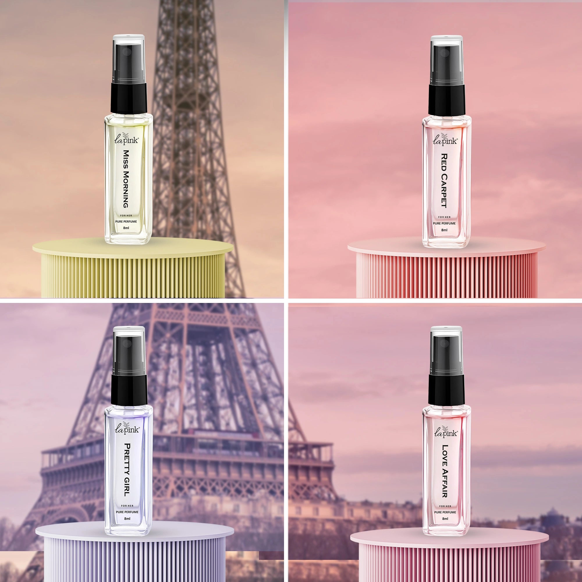 Red Carpet French Luxury Pure Perfume for Women - 8ml