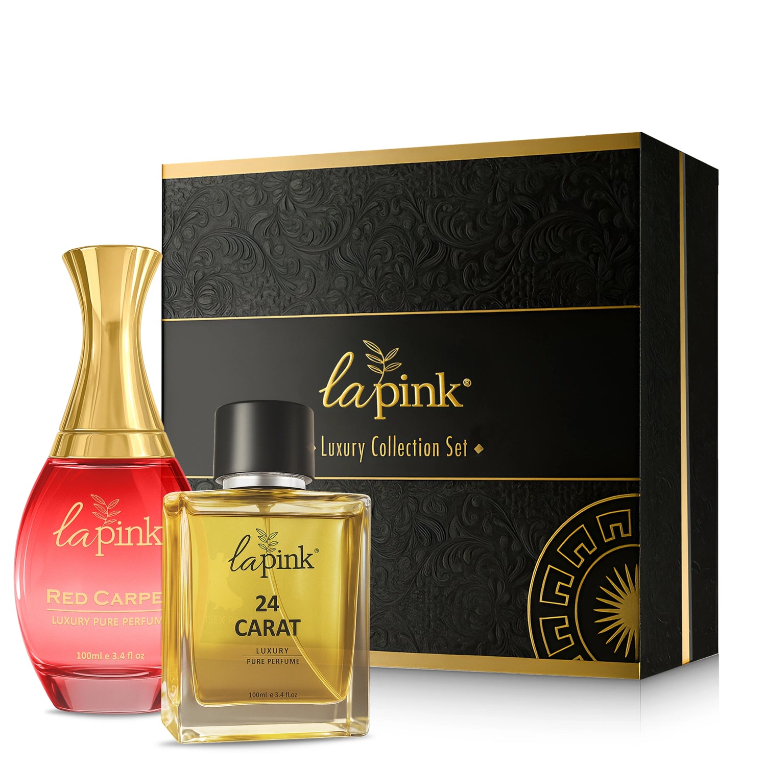 Red Carpet & 24 Carat Pure Perfume Gift Set