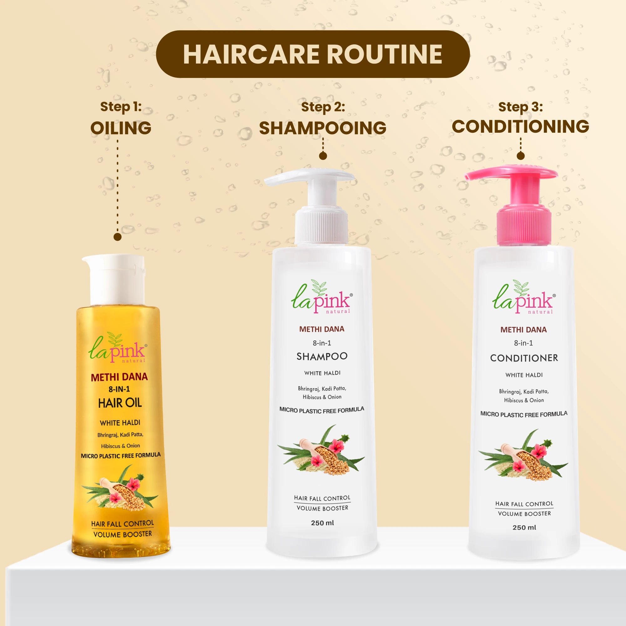Methi Dana 8-in-1 Hair Fall Control Duo