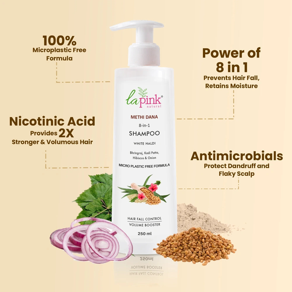 Methi Dana Ultimate Hair Fall Control Solution Combo