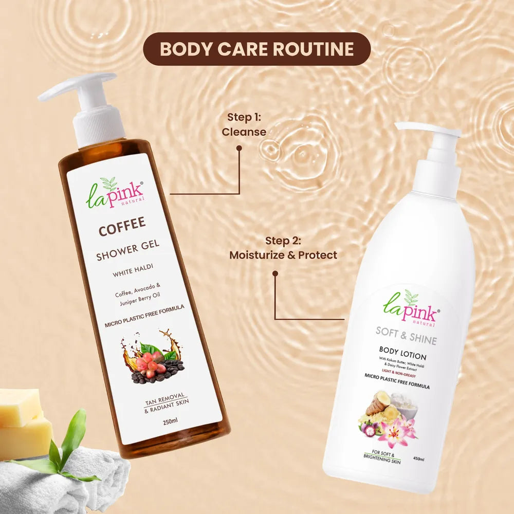 Energizing Coffee Shower Gel for Smooth & Hydrated Skin