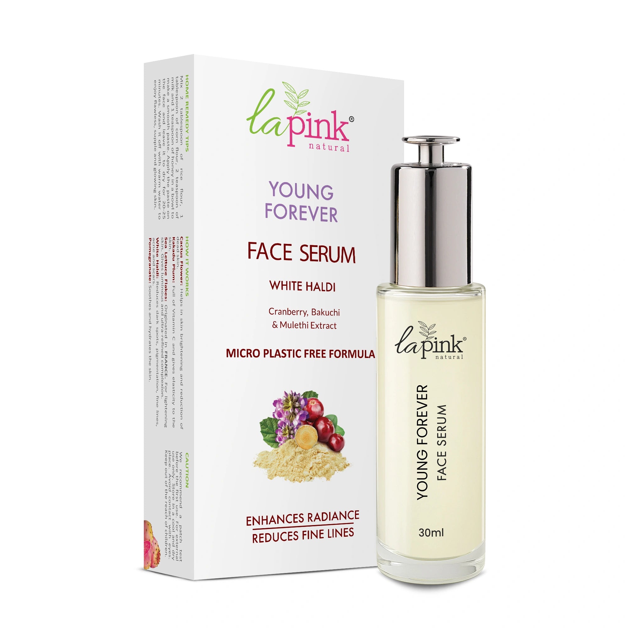 Young Forever Face Serum With White Haldi To Enhance Radiance & Reduce Fine Lines