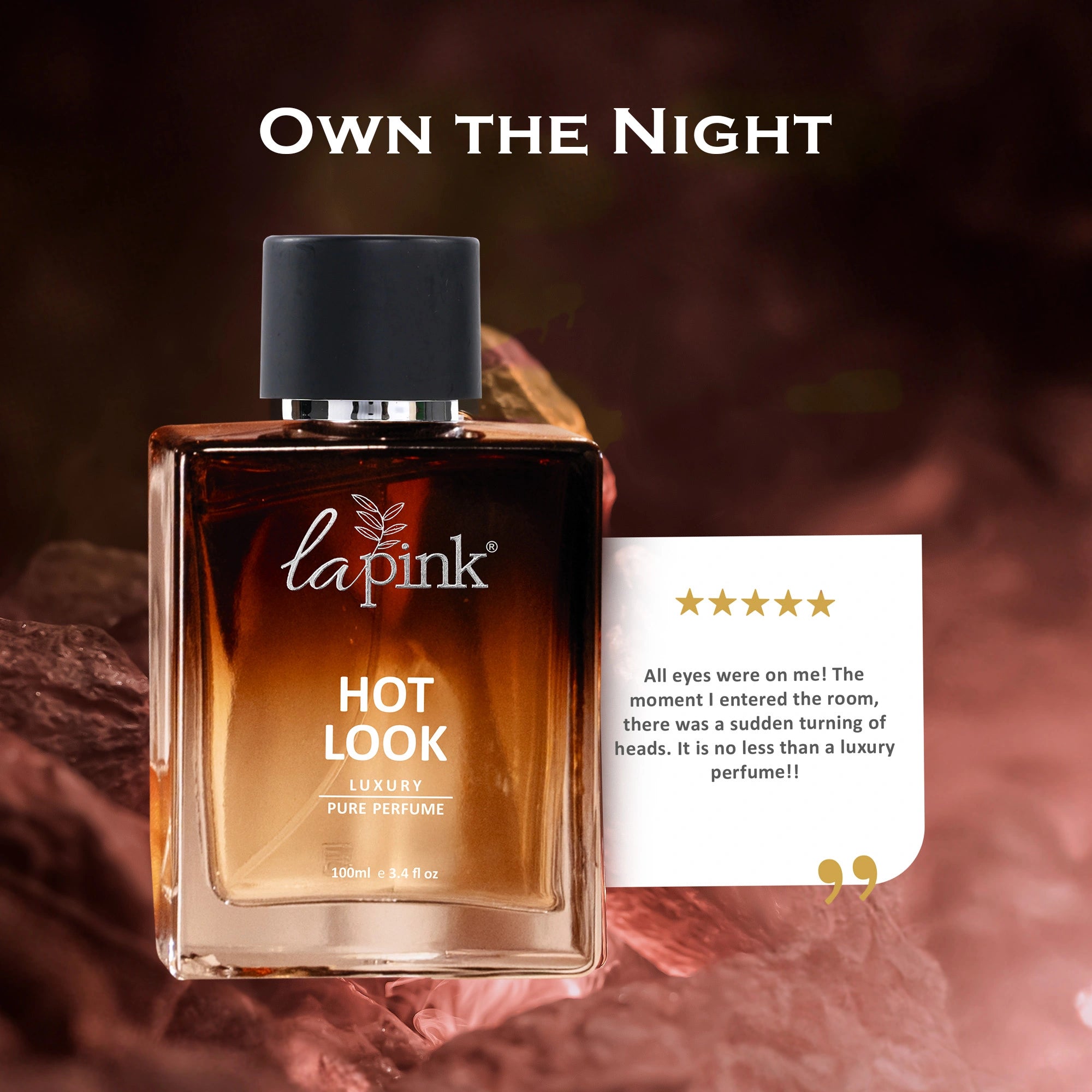Hot Look French Luxury Pure Perfume for Men - 100ml