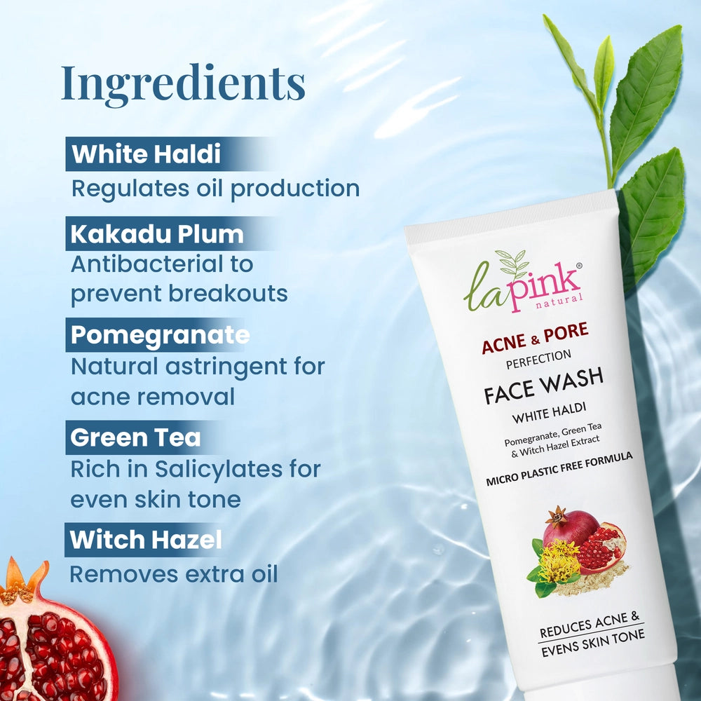 Ultimate Solution for Clear, Poreless Skin - La Pink Acne & Pore Face Wash