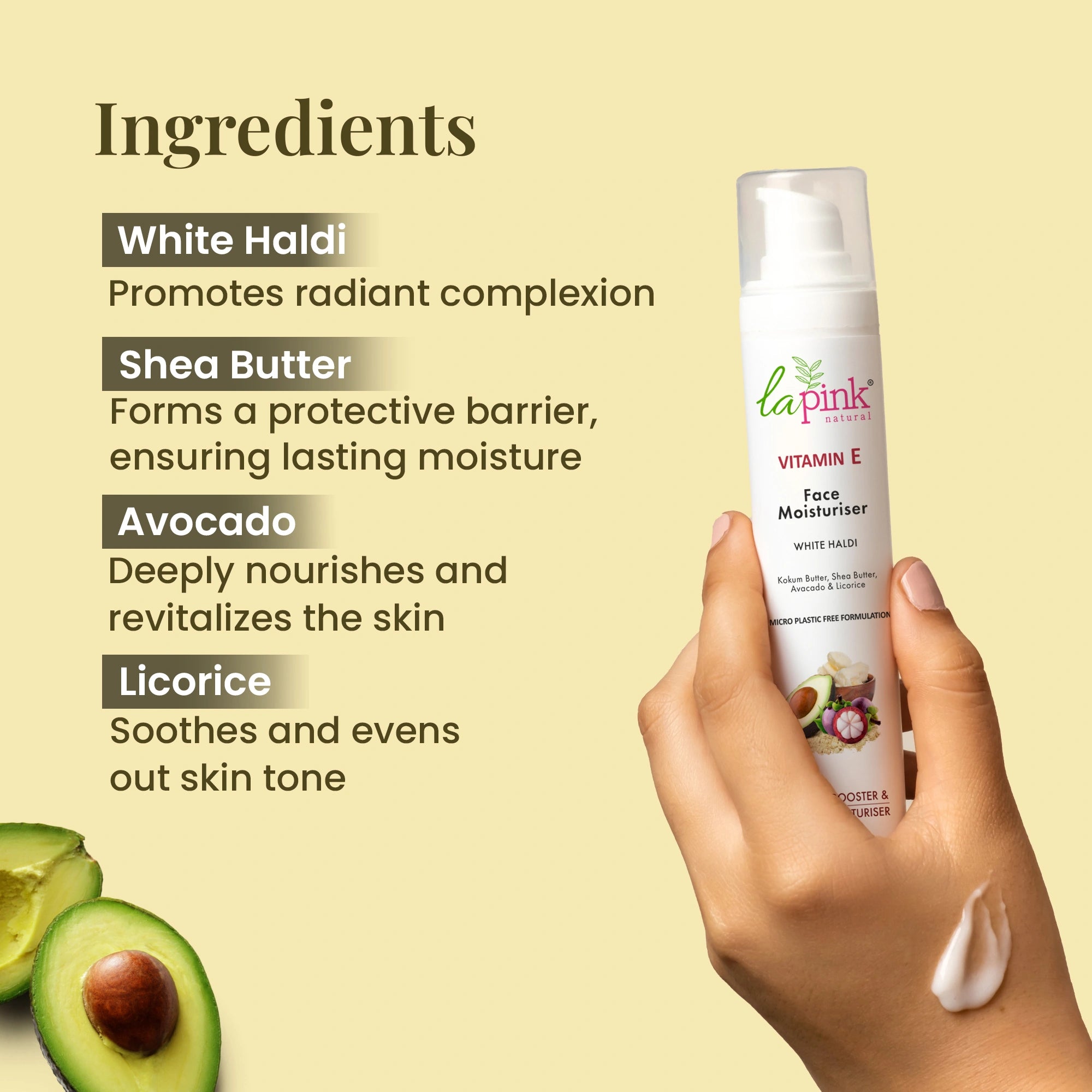 Glow & Hydration with La Pink Vitamin E Moisturiser