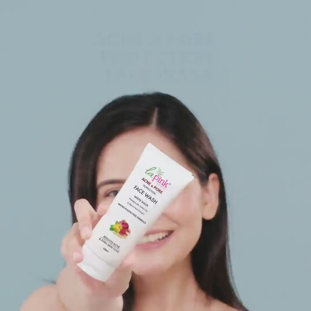 Ultimate Solution for Clear, Poreless Skin - La Pink Acne & Pore Face Wash