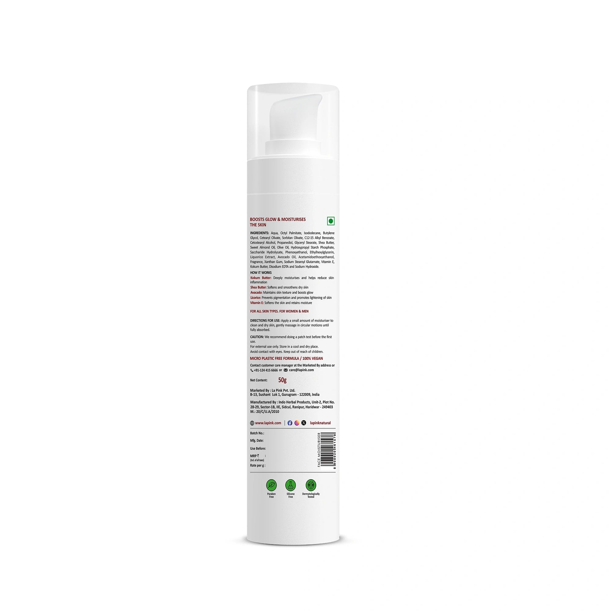 Glow & Hydration with La Pink Vitamin E Moisturiser