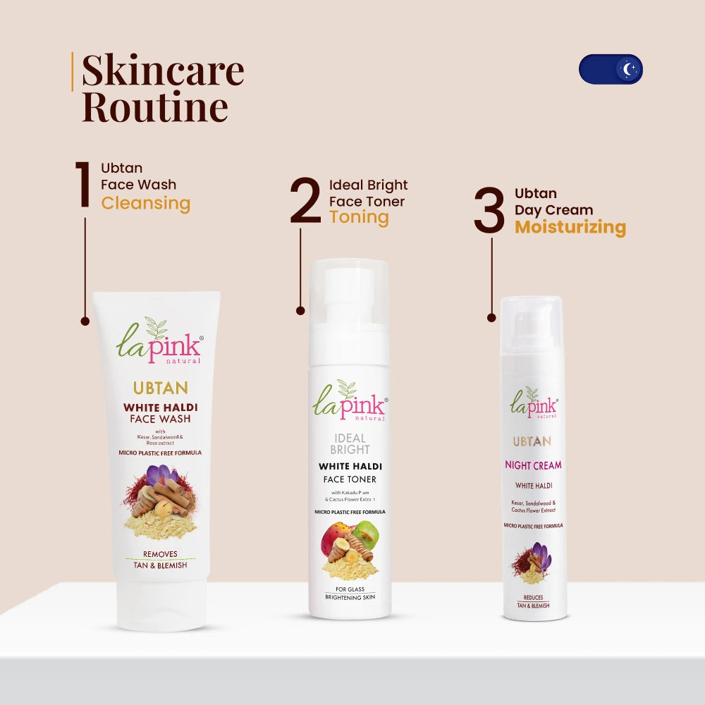 Ubtan White Haldi Night Cream for Youthful Radiant Skin