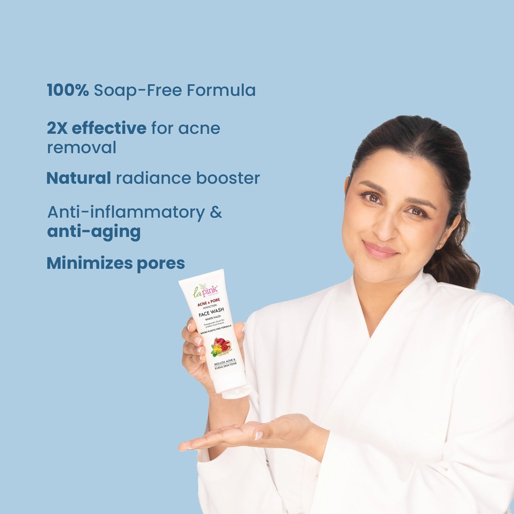 Ultimate Solution for Clear, Poreless Skin - La Pink Acne & Pore Face Wash