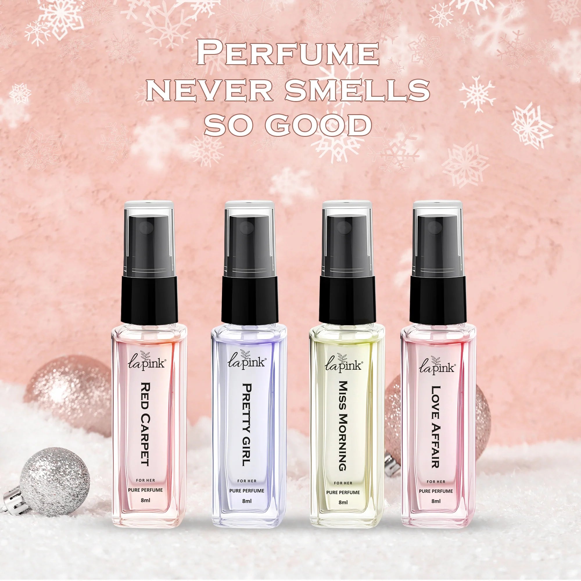 La Pink Perfume Set