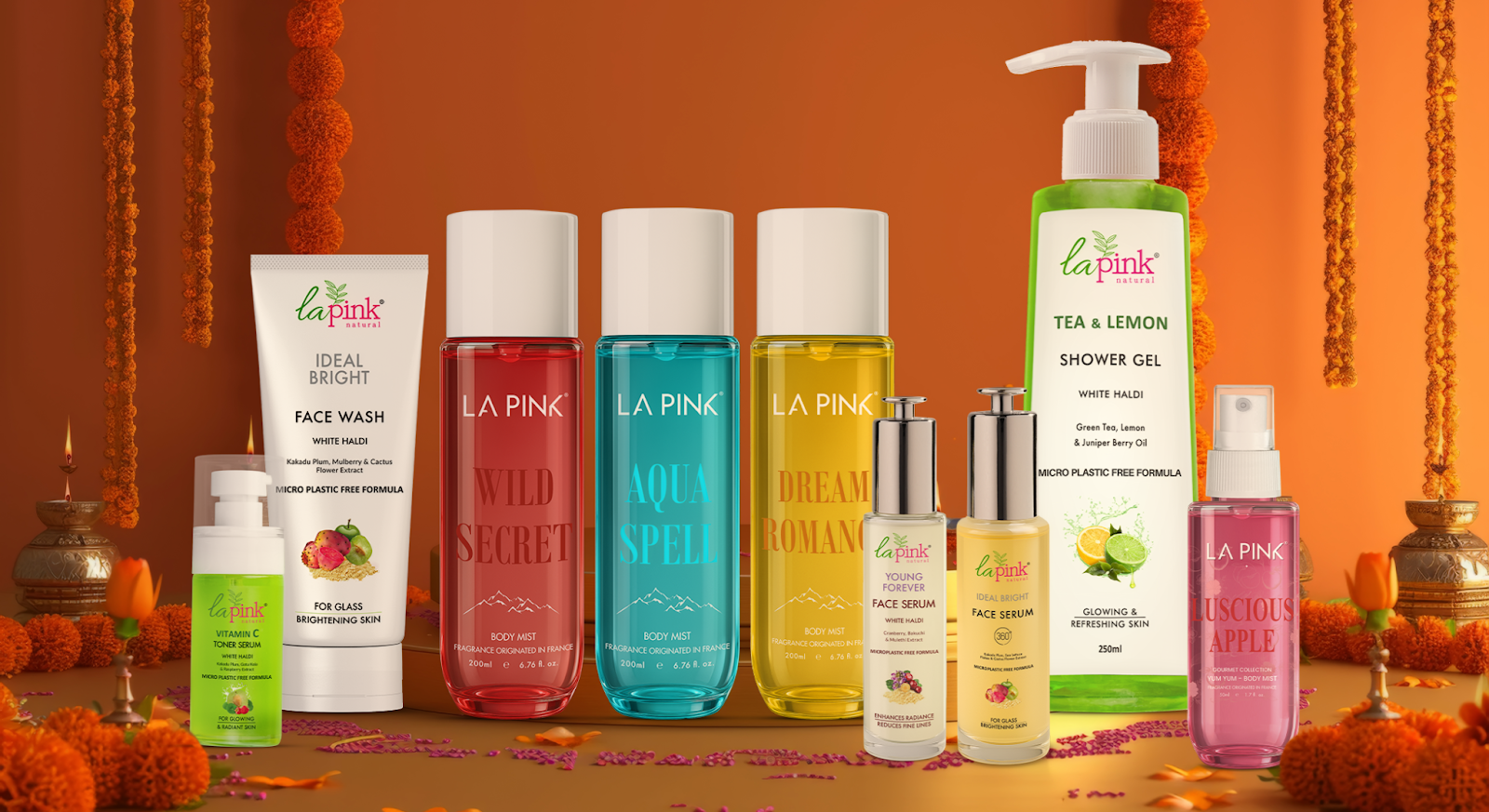 Celebrate Navratri with the 9 Colours of Beauty – La Pink Introduces Special Products for Every Day  - ptinews