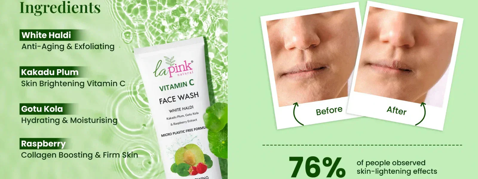 vitamin c face wash benefits_before after_lapink