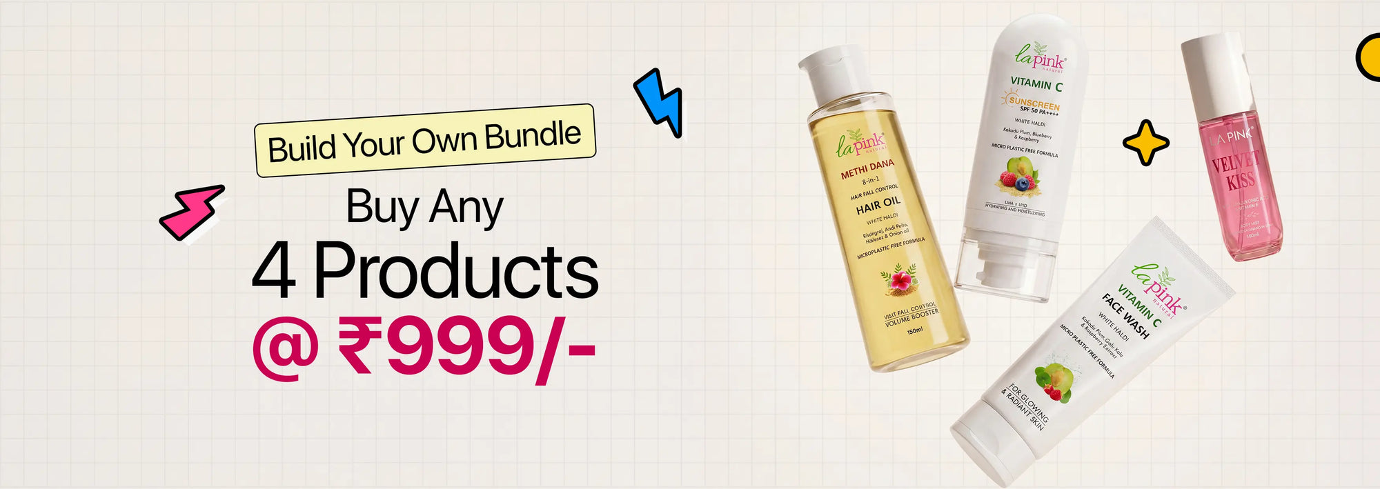 Buy La Pink Product at Special Discounted Price @999
