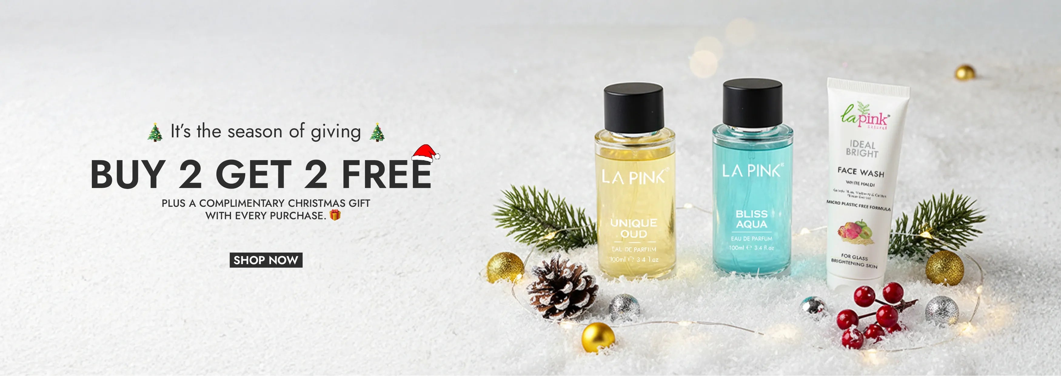 La Pink Ubtan Face Skin Care Collection - 100% Microplastic Free Products - La Pink