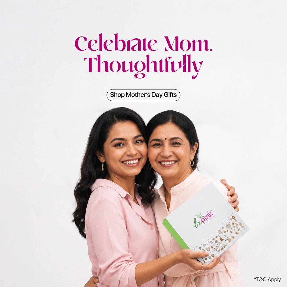 Two women holding a product with text promoting Mother's Day gifts.