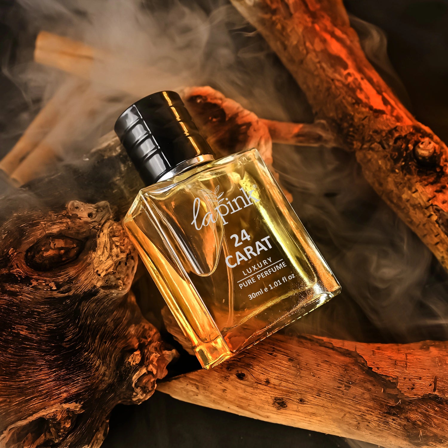 Perfume bottle labeled &