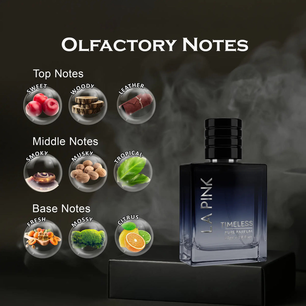 Timeless French Luxury Pure Perfume for Men - 30ml (Special Offer)