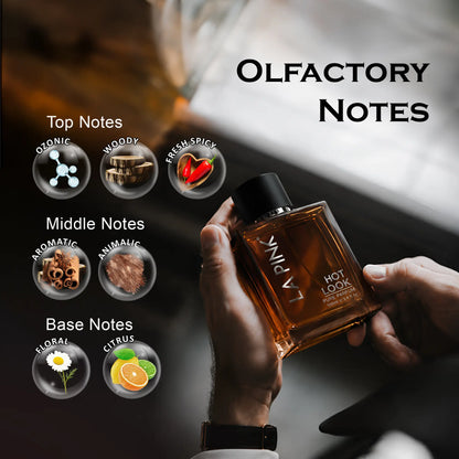 Hot Look French Luxury Pure Perfume for Men - 100ml