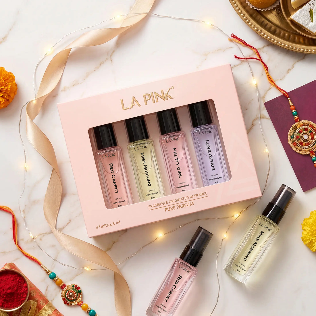 Women Gift Pack Pure Parfum (8ml x 4 Pcs)