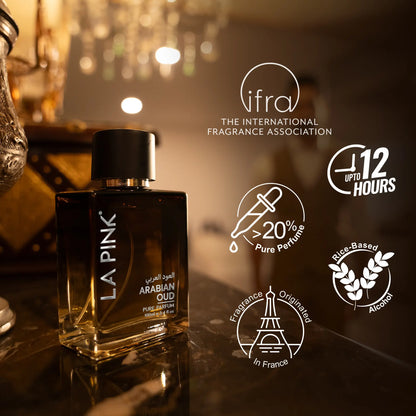 Arabian Oud French Luxury Pure Perfume for Men - 100ml