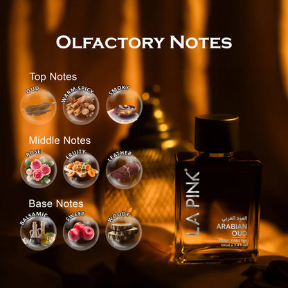 Arabian Oud French Luxury Pure Perfume for Men - 100ml