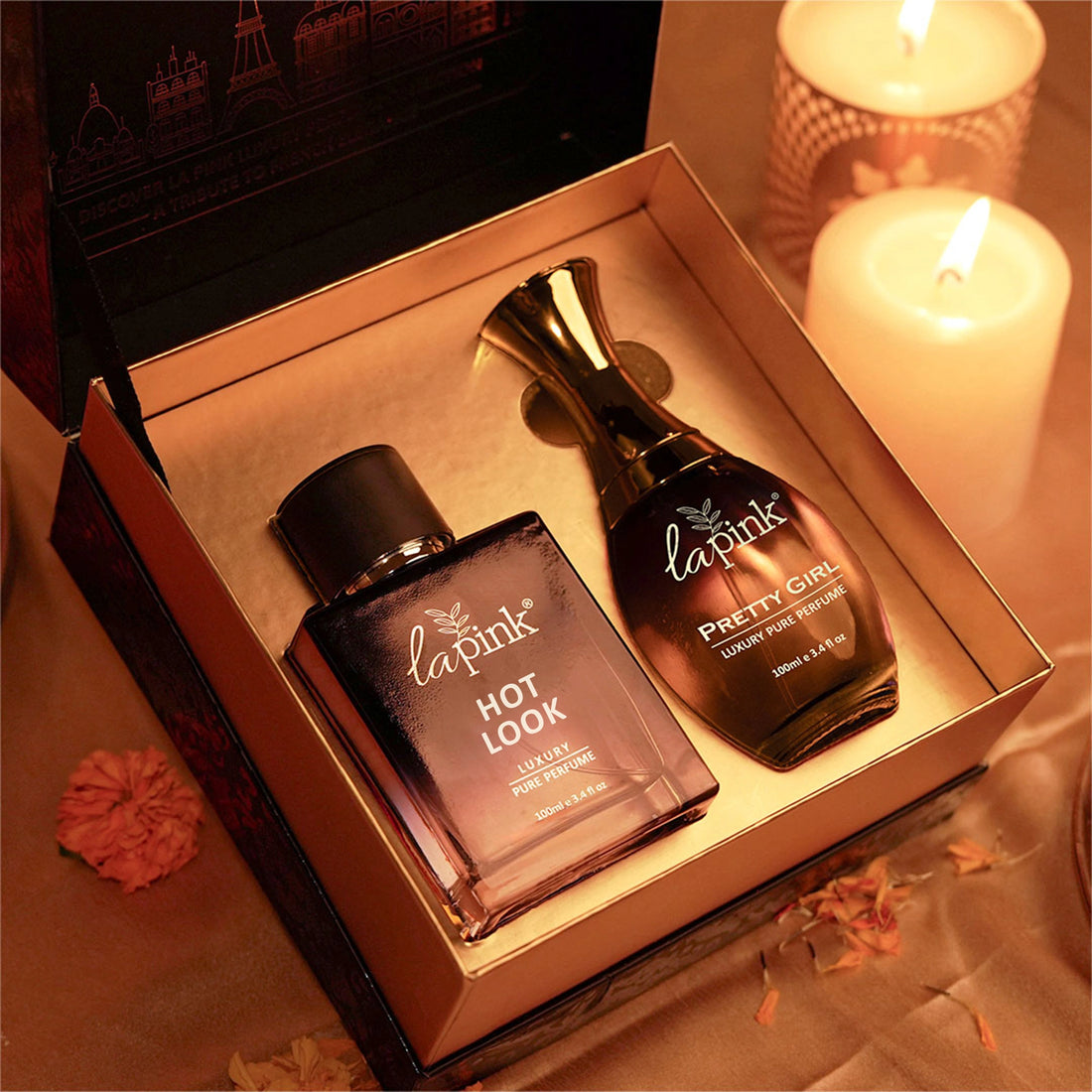 Pretty Girl &amp; Hot Look Pure Perfume Gift Set