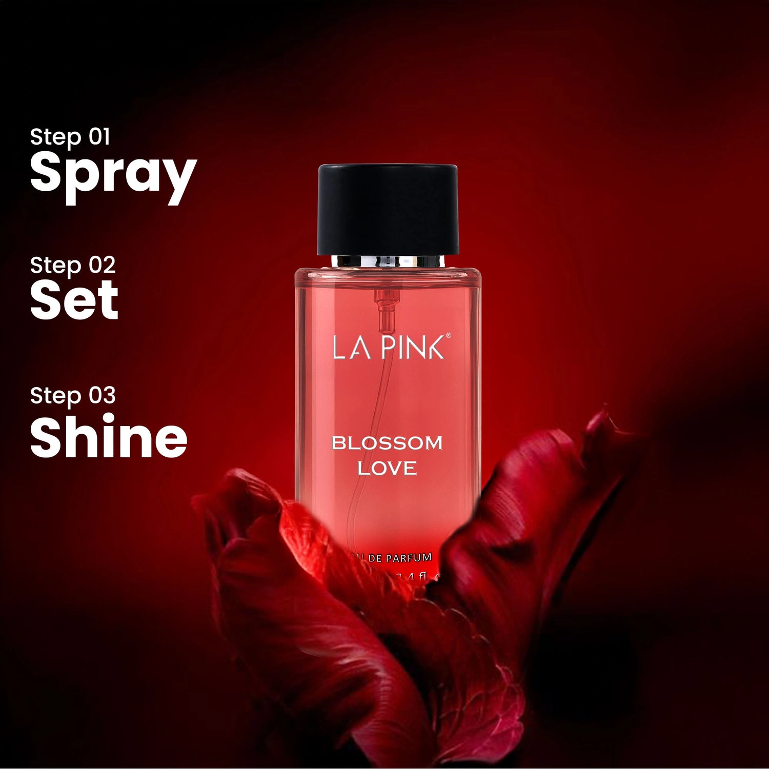 Perfume bottle labeled &